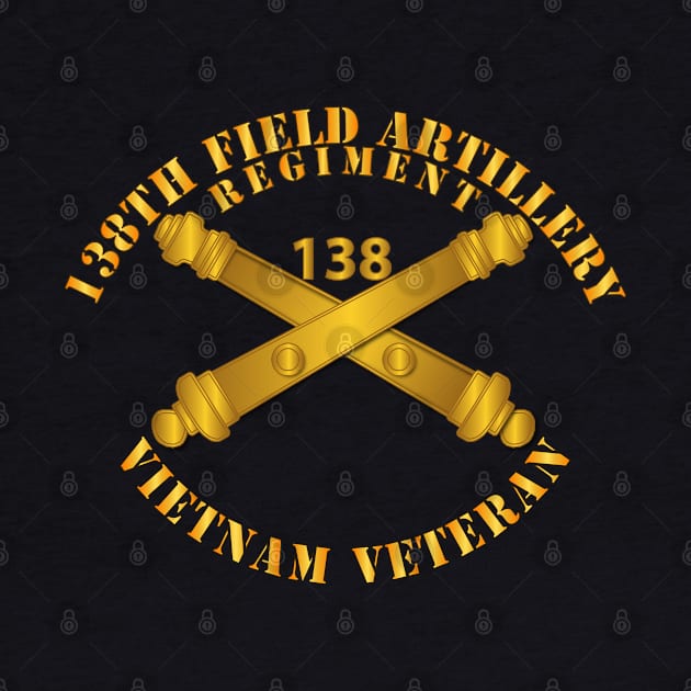 138th Artillery Regiment w Branch - Vietnam Veteran by twix123844